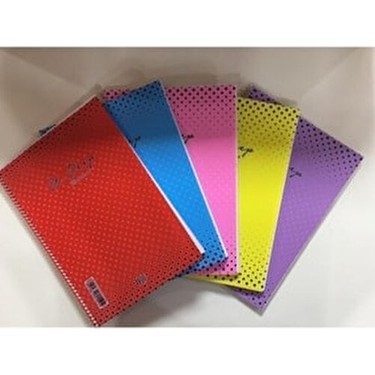 72 Yaprak Spiralli Kareli Defter U-deep A4 Plastik Kapak